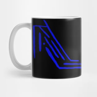 Signature of an AI - Blue Mug